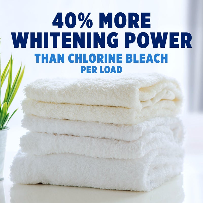 OxiClean White Revive Whitener & Stain Remover Liquid Additive, Water-Activated Oxygen Bleach for Laundry, 45 fl oz - Image 3